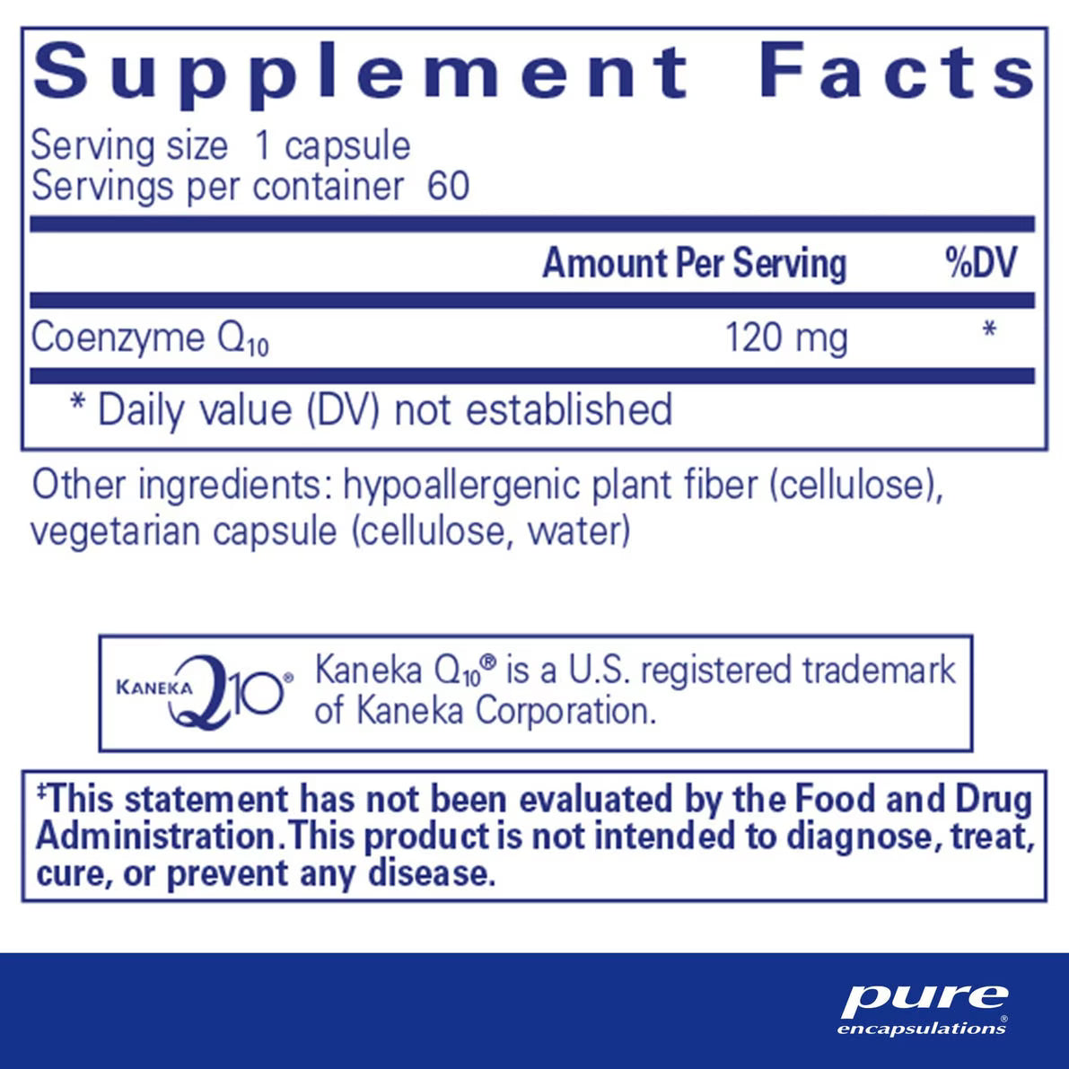 CoQ10 120 mg (60 count)