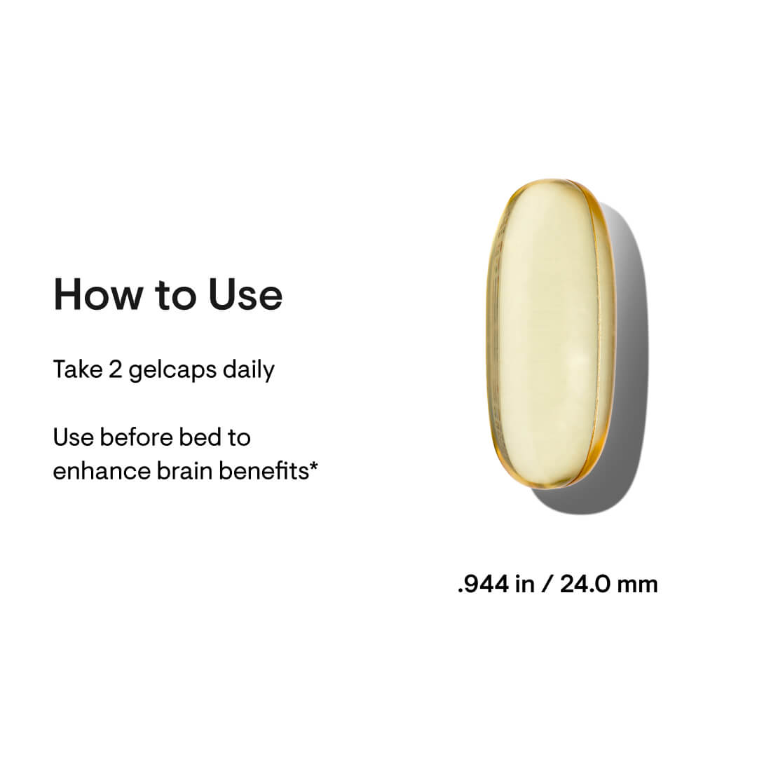 Thorne Advanced DHA (Omega 3 w/bovine capsule)
