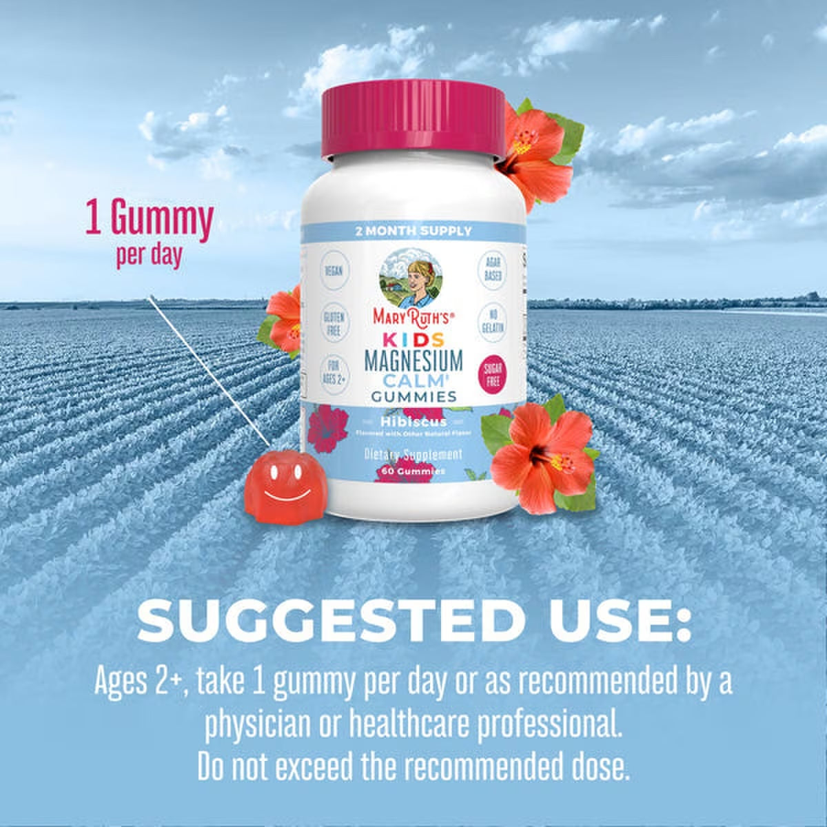 Kids Magnesium Calm Gummies