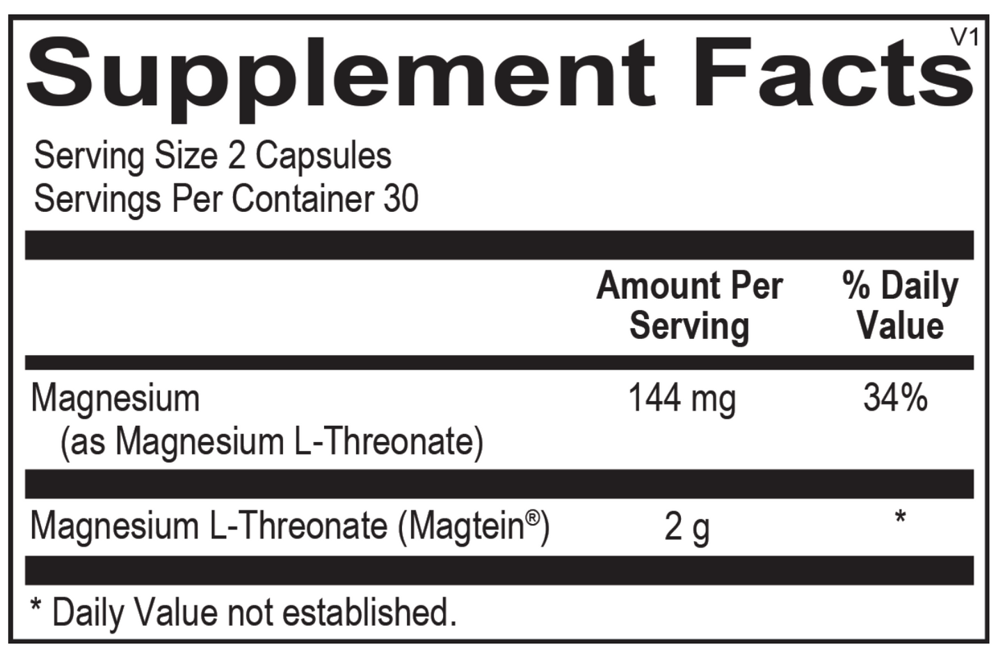 Magnesium Threonate