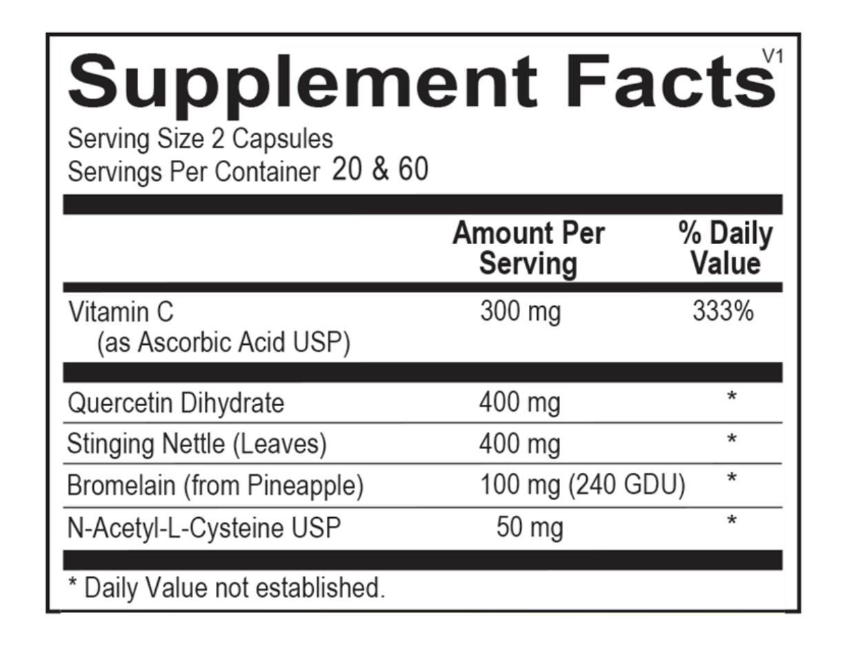 Orthomolecular Natural D-Hist® (D-Histamine)
