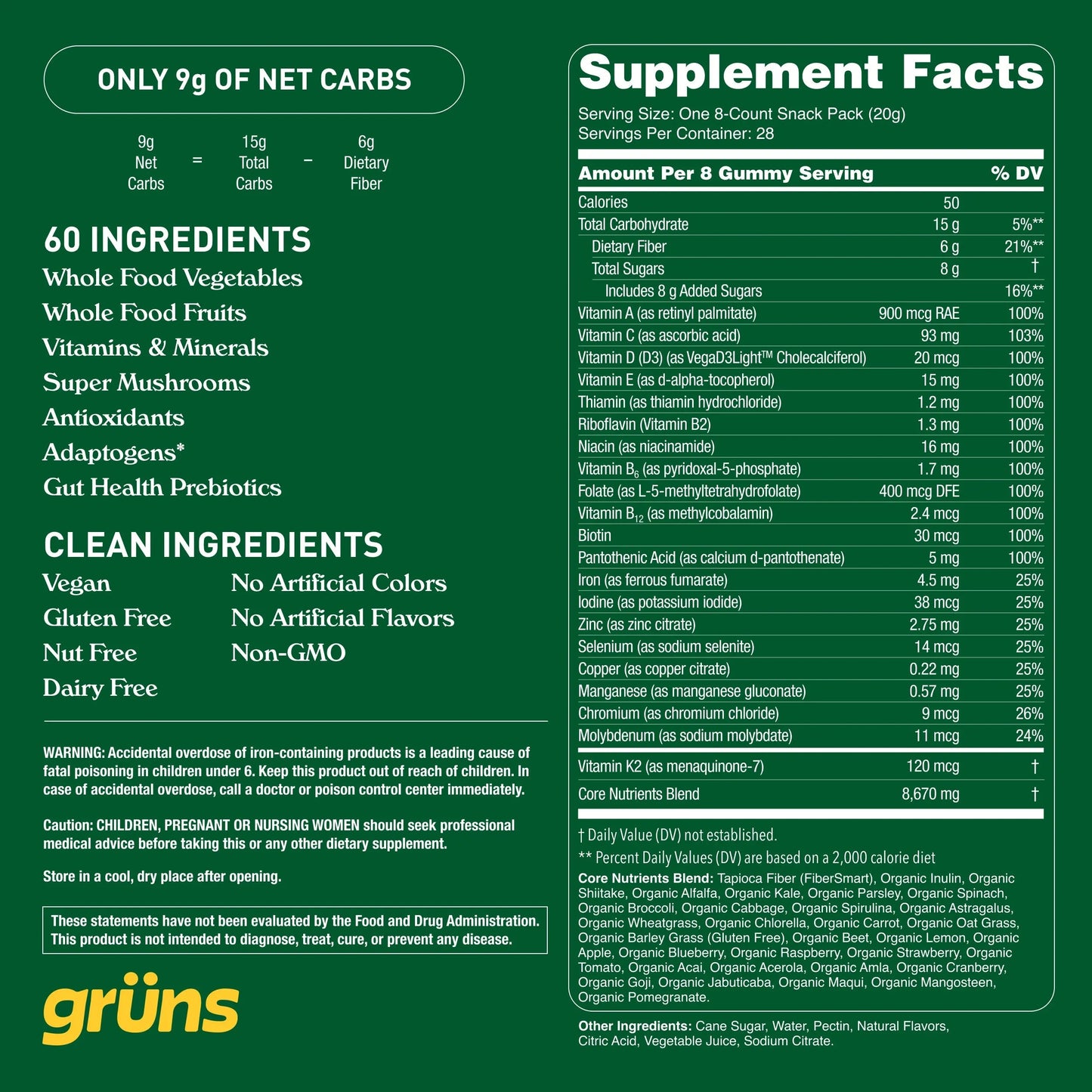 Gruns Adult Gummies