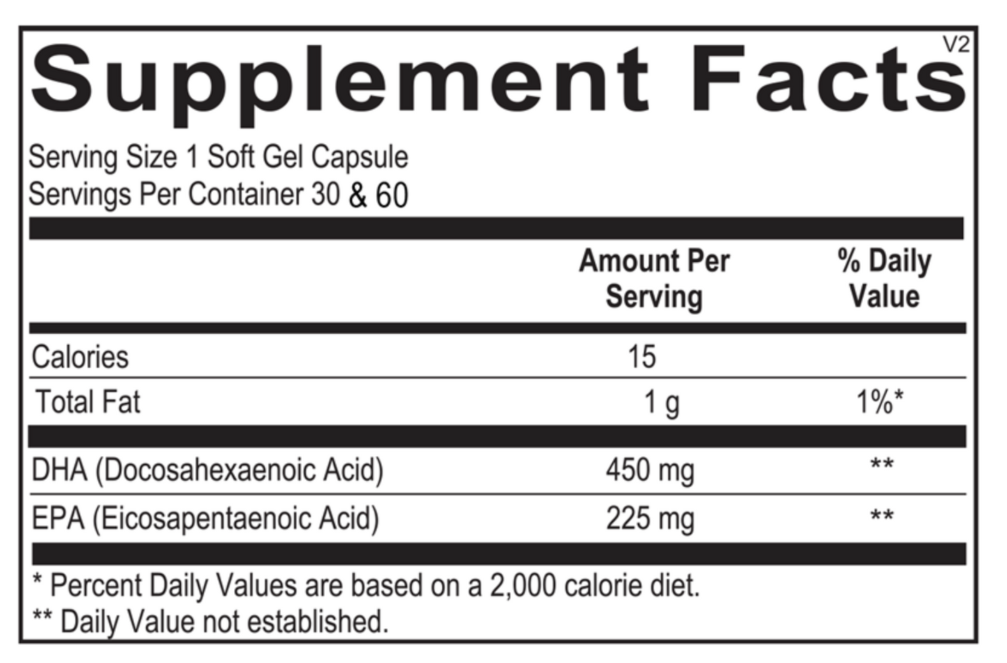 Orthomolecular Orthomega® V (vegan Omega 3)
