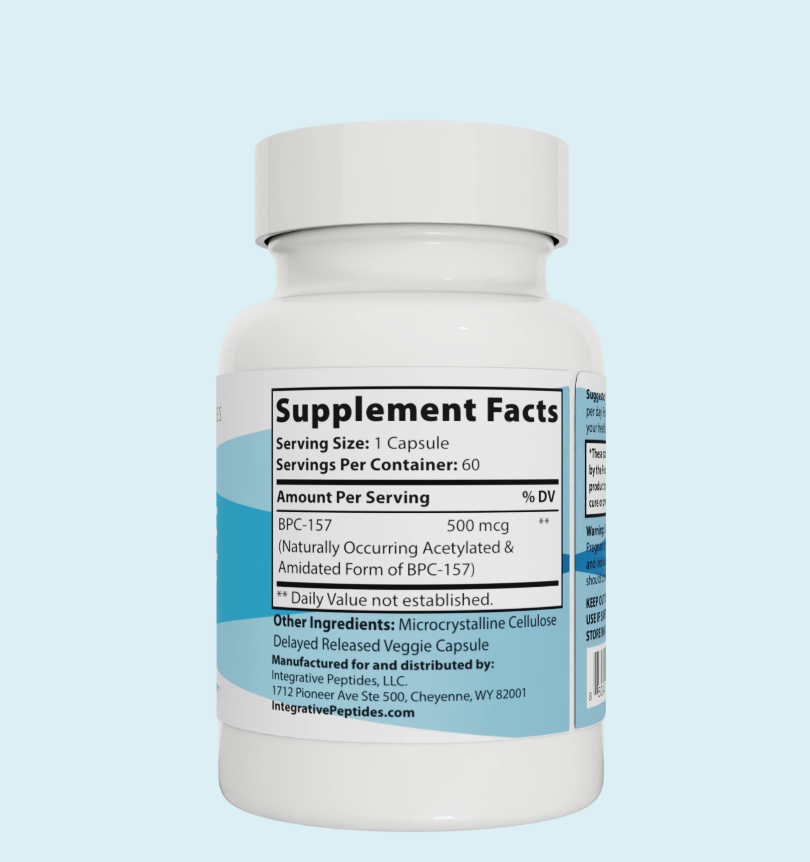 BPC-157 PURE Delayed Release (60 caps)