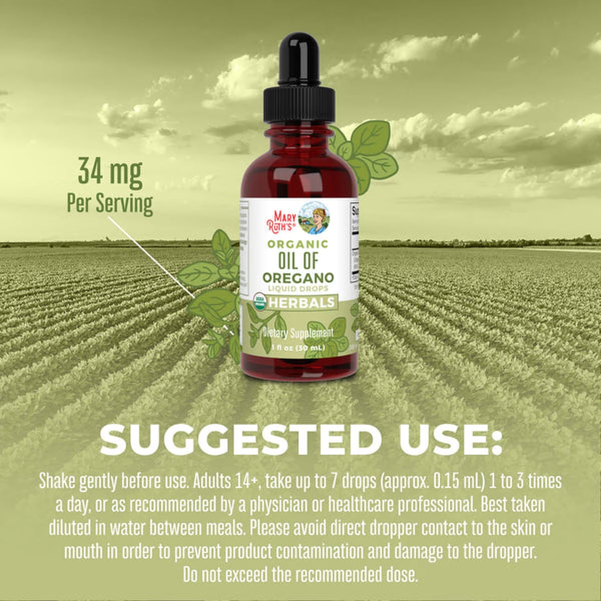 Oil of Oregano Herbal Drops