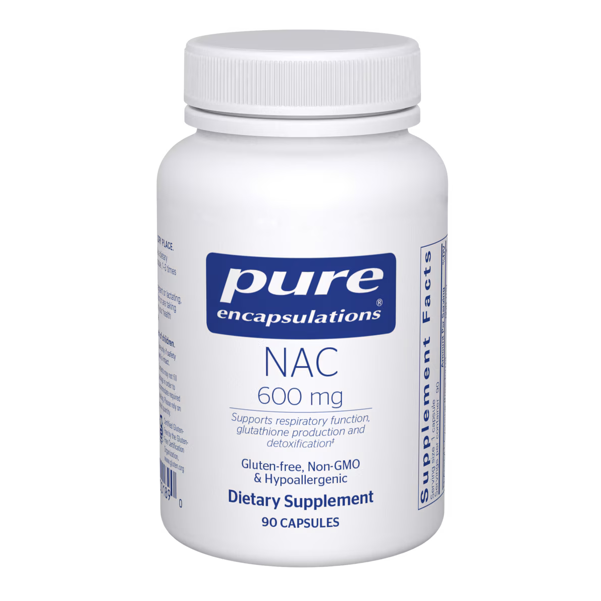 NAC (N-Acetyl-l-Cysteine) 600 mg (90 count)