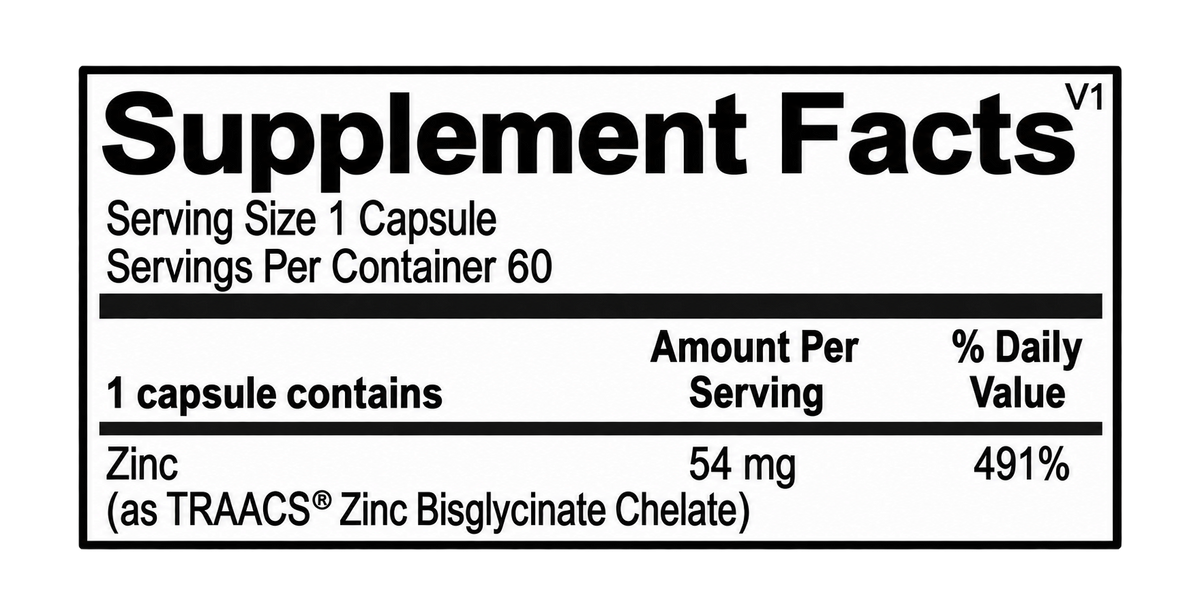 Reacted Zinc