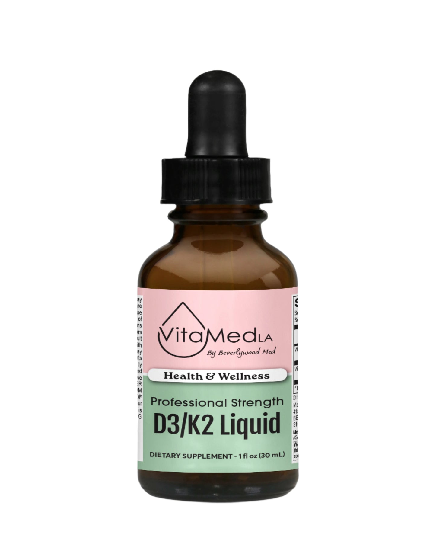 Vitamin D3 w/ K2 Liquid Drops
