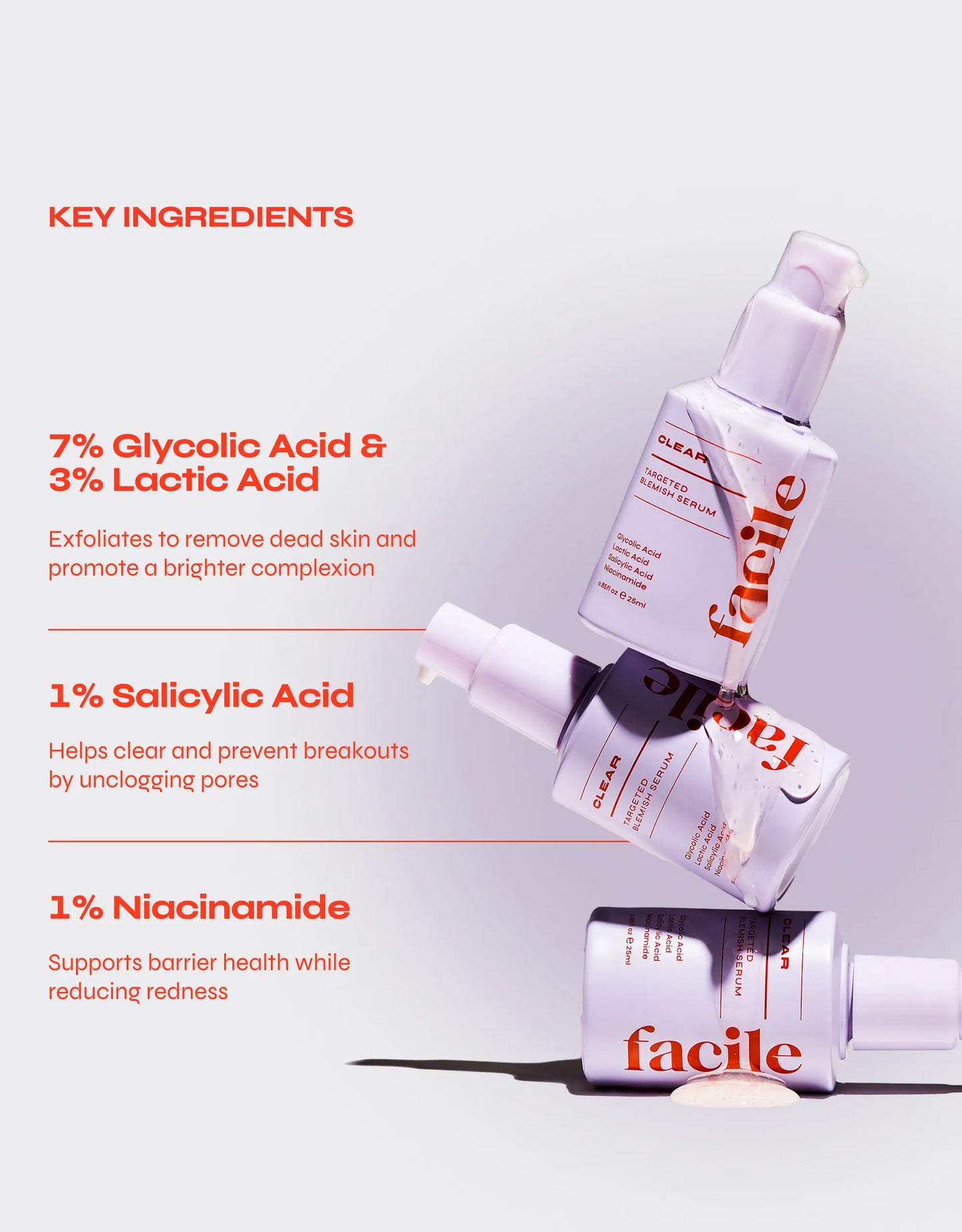 Facile CLEAR Exfoliating Serum