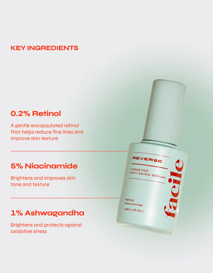 Facile REVERSE Anti-Aging Serum for Fine Lines