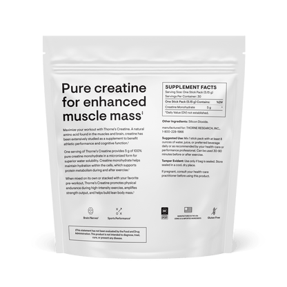 Thorne Creatine - Travel Packs