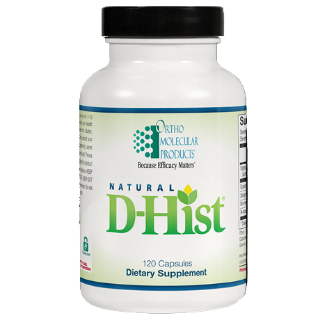 Orthomolecular Natural D-Hist® (D-Histamine) (120 Capsules)