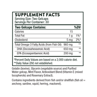DHA Omega 3 Fatty Acids (bovine capsule)